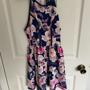Design lab flower dress- size small